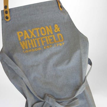 Paxtons Canvas & Leather Apron , Grey