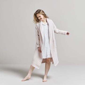 The Dream Cotton Robe Large, Rose