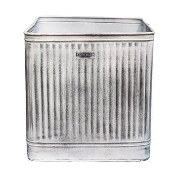 Hampton Planter D34cm, Galvanised