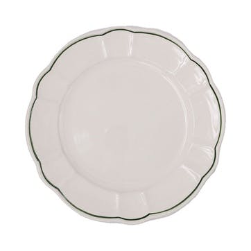 Romilly Set of 4 Dinner Plates D28cm, Green