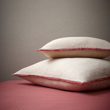 Jaipur Trim Cushion, 30 x 50cm, Garnet