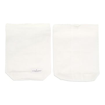 Food Bag, Medium, Natural White