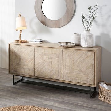 Marca Sideboard, Acacia Wood