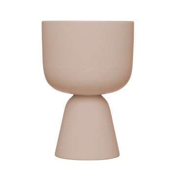 Nappula Plant Pot, Beige, Small