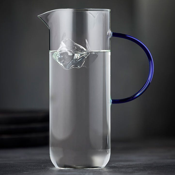 Torino Jug, 1.1l, Clear and Blue