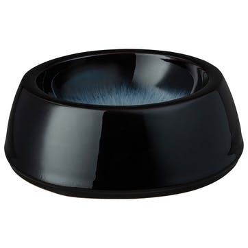 Halo Pet Bowl, D17 x H6cm, Black