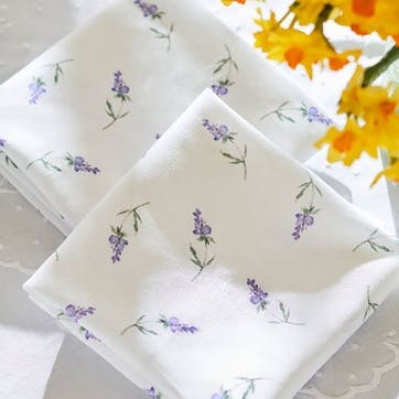 Lavendula Set of 2 Napkins 40 x 40cm, Multi