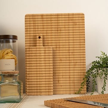 Bamboo Mini Prep Board L30cm X D7.5cm, Natural