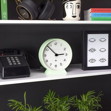 M Mantel Echo, Mantel Clock, Matt Neo Mint