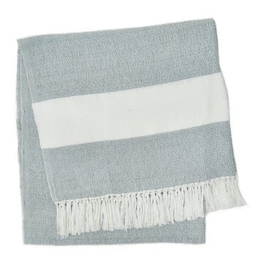 Hammam Blanket, 2 x 1m, Dove Grey