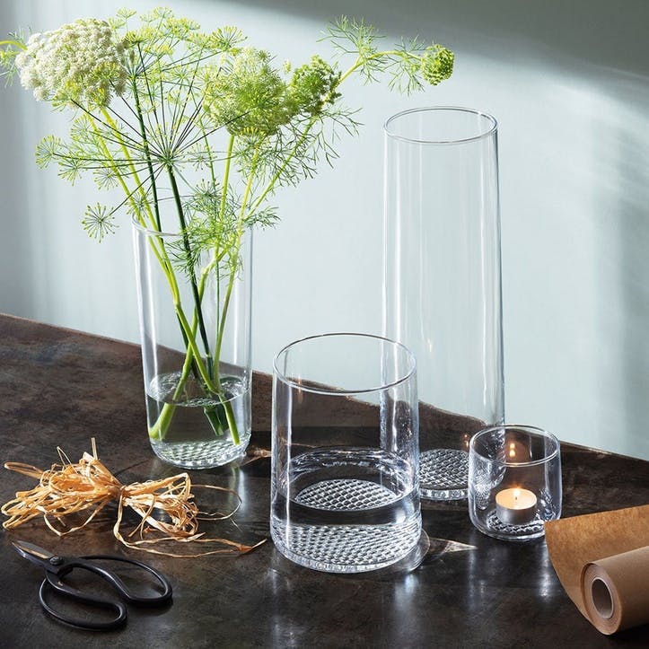 Market, Tealight Holder/Vase/Planter, Clear