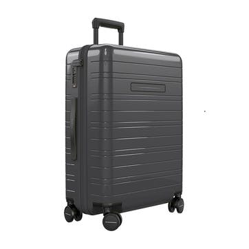 H6 Smart Suitcase H64 x W24 x L48cm, Glossy Graphite