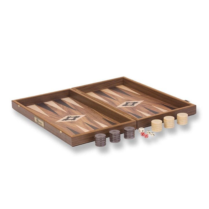 Walnut Backgammon Set