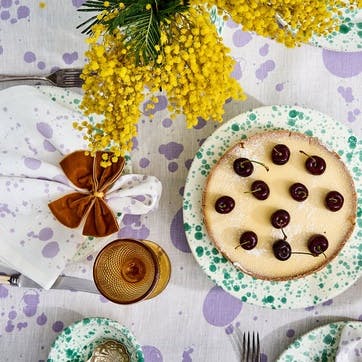 Splatter Tablecloth W165 x L270cm, Lilac