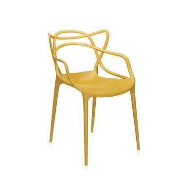 Masters Dining Chair, Mustard