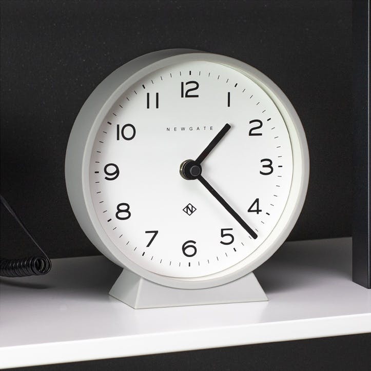 M Mantel Echo Clock, Posh Grey