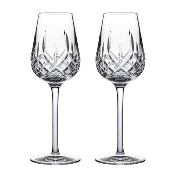 Connoisseur Lismore Set of 2 Cognac Glasses, 320ml, Clear