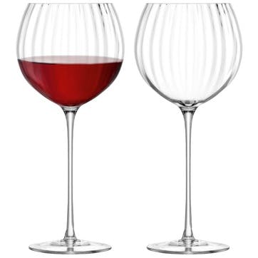 Aurelia Balloon Glass Set of 2 570ml, Clear Optic