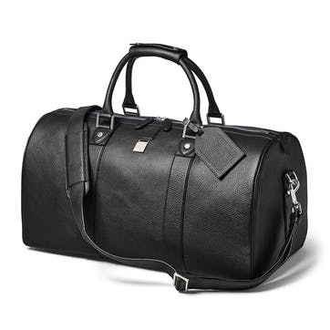 Boston Travel Bag , Black Pebble