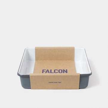 Square Bake Tray, Pigeon Grey