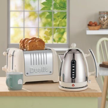 Lite Toaster 2 Slot; Cream