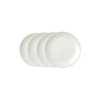 Perfect White Side Plate, Set of 4