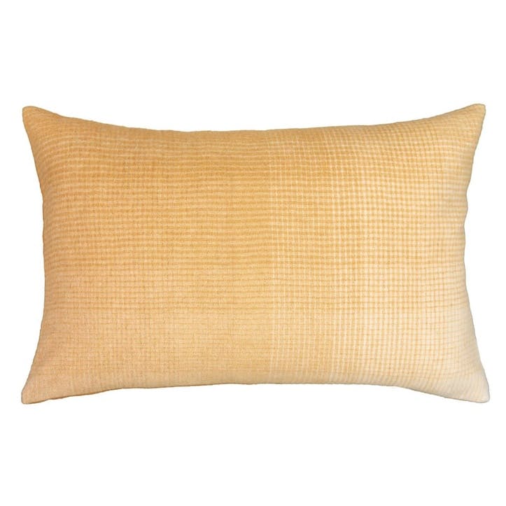 Horizon Cushion Cover, 40 x 60cm, Yellow Ochre