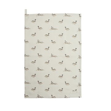 'Hare' Tea Towel