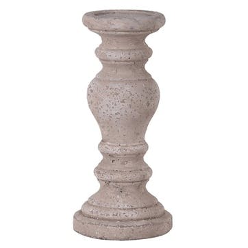 Stone Effect Candlestick - Small