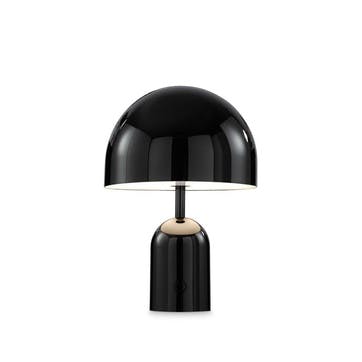 Bell Portable Lamp H28cm, Black