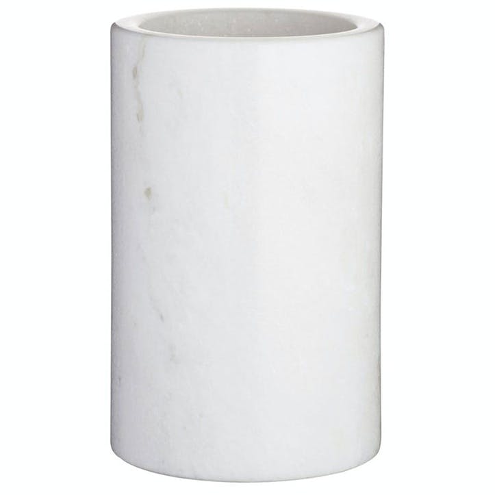 Marble Wine Cooler H19cm, White