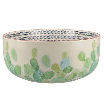 Drift Cactus Salad Bowl D24.5cm, Green