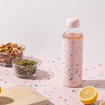 The Porter Water Bottle 590ml, Terrazzo Blush