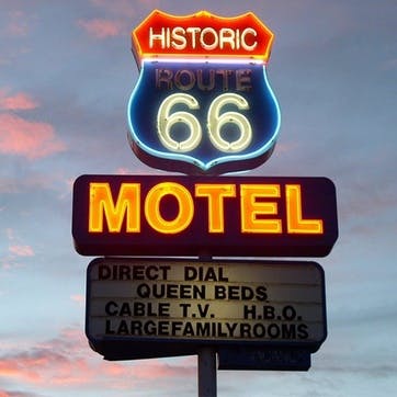 Honeymoon Route 66 Motel £50