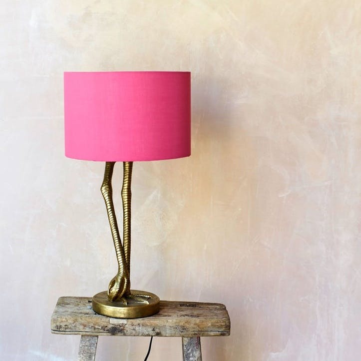Leggy Flamingo Table Lamp, Gold