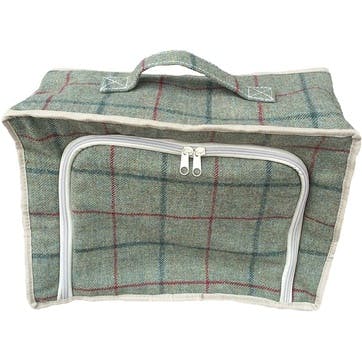 Tweed Cooler Bag, Green