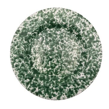 Splatter Side Plate D19cm, Green