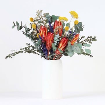Large hand-tied bouquet, H42-48cm, Verbena