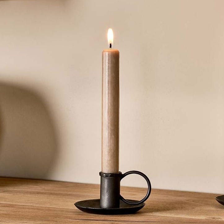 Amri Candlestick H5.5cm, Antique Black