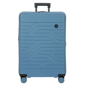 Ulisse Expandable Suitcase H71 x L49 x W28cm, Grey Blue