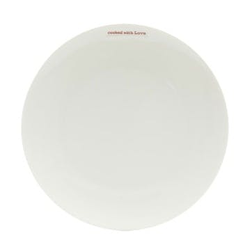 'Cooked With Love' Dinner Plate