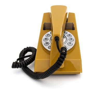 Trim Phone Telephone, Mustard