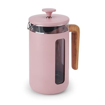 Pisa Cafetiere 8 Cup , Pink