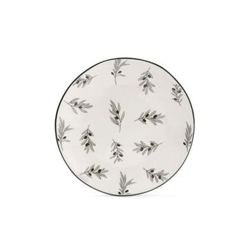 Olive Branch Side Plate D15cm, Neutral