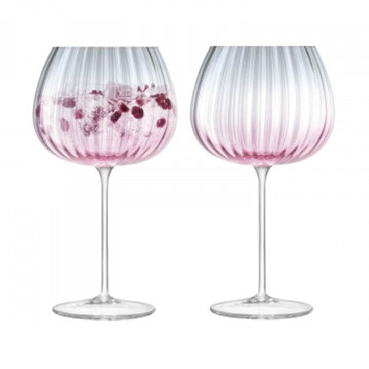 Dusk Goblet, Set of 2, Pink