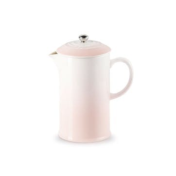 Coffee Pot and Press, Shell Pink