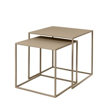 Fera Set of 2 Side Tables, Nomad