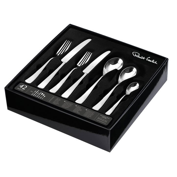 Malvern Bright 42 Piece Cutlery Set