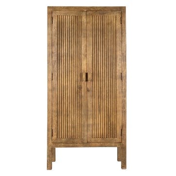 Yasha Mango Wood Cabinet, Natural