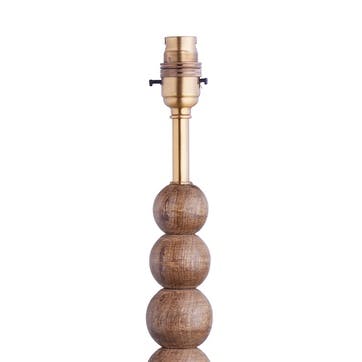 Rahul Standing lamp H132cm, Warm Wood